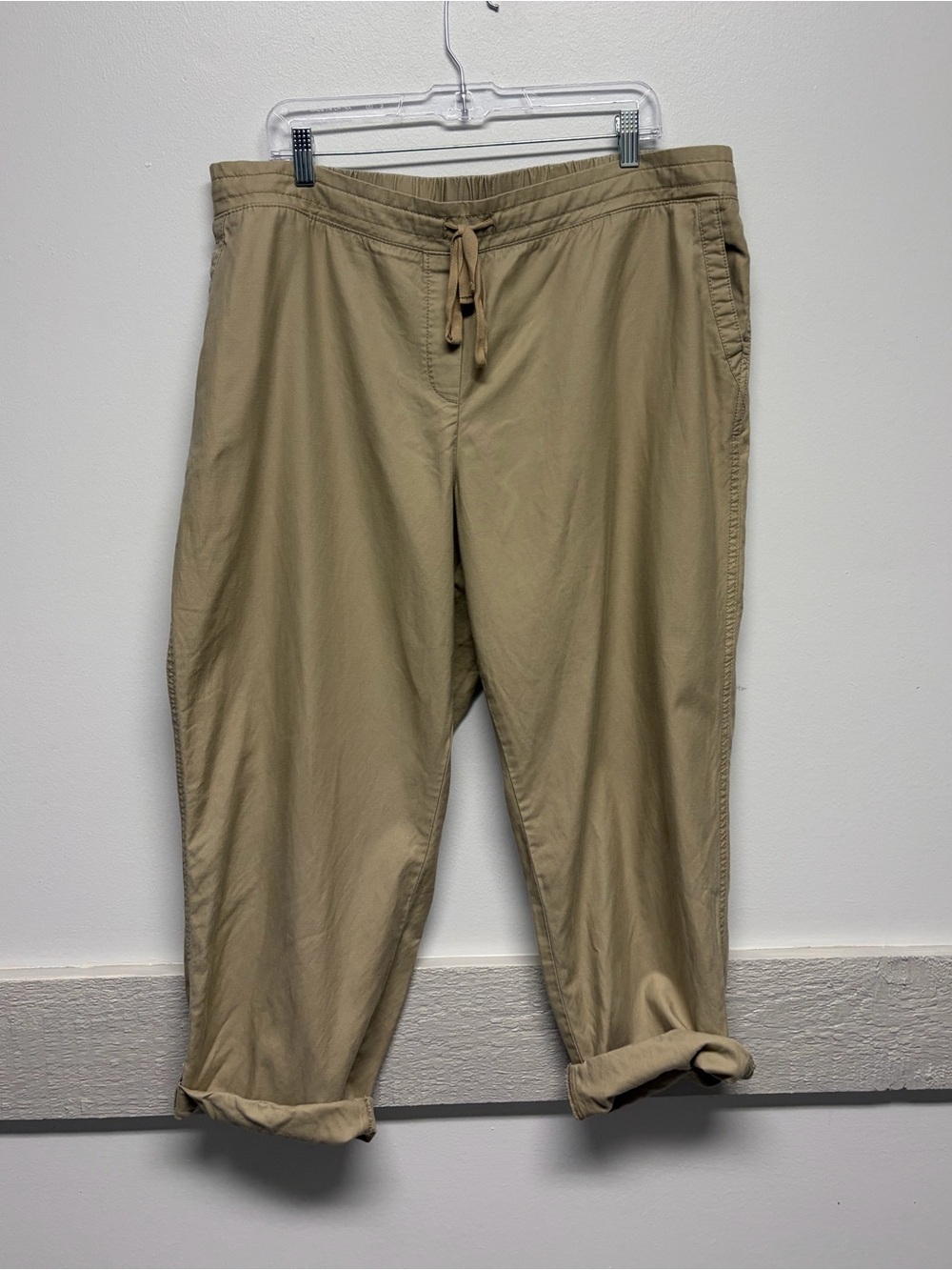 Talbots Plus Size 18 Cropped Pants